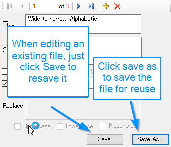 conversion file save as